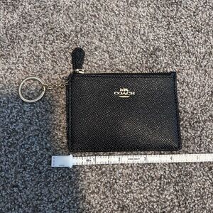 Coach small ID zip wallet